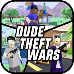 Dude Theft Wars v0.9.0.9B2 MOD APK (Money, Menu Mod, God Mode)