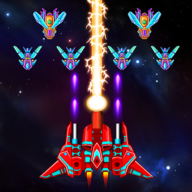 Galaxy Attack Alien Shooter Mod APK v54.8 (Unlimited Money)