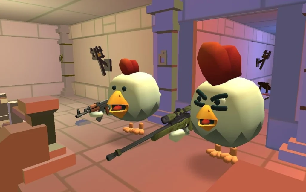 Chicken Gun V3.7.01 MOD APK (Mega Menu, Unlimited Coins) - 5Play