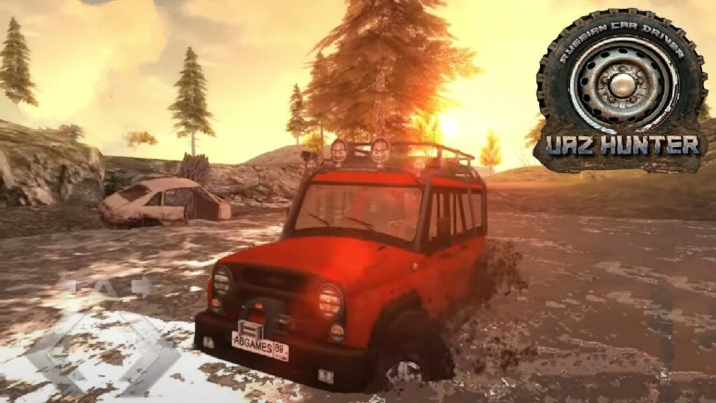 🔥 Download Russian Car Driver UAZ HUNTER 0.9.42 [Money mod] APK MOD.  Realistic and well-designed UAZ Hunter off-road driving simulator 