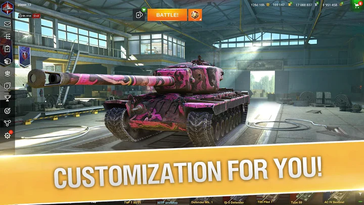 World of Tanks Blitz MOD APK v11.7.1.166 (Unlimited Money and gold) World of Tanks Blitz MOD APK for android