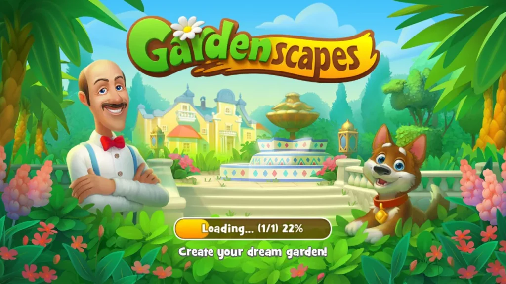 Gardenscapes MOD APK v8.7.5 (Unlimited Coins, Stars) Gardenscapes MOD APK