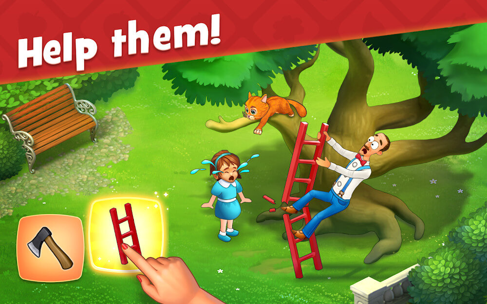 Gardenscapes MOD APK v8.7.5 (Unlimited Coins, Stars) Download Gardenscapes MOD APK