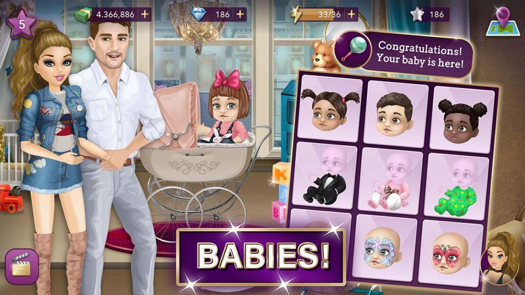 Hollywood Story MOD APK v12.12 (Unlimited Diamonds, Free Shopping) Hollywood Story MOD APK