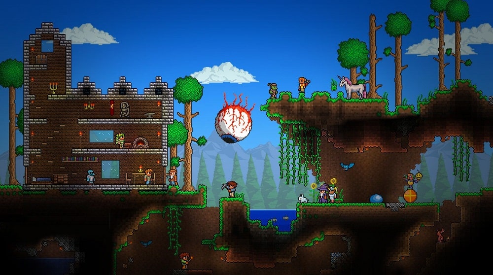Terraria 1.4.4.9.5 APK with OBB (Full Paid) Latest Version 2023
