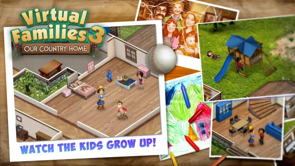 Virtual Families 3 MOD APK v2.3.4 (Unlimited Coin, Food) Virtual Families 3 MOD