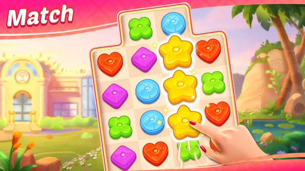 Matchington Mansion MOD APK v1.179.0 (Unlimited Money/Stars) Matchington Mansion MOD APK