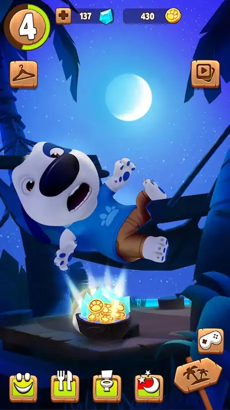 My Talking Hank MOD APK v3.4.4.41134 (Unlimited Coins, Hack Max level) My Talking Hank MOD APK