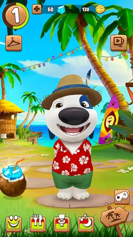 My Talking Hank MOD APK v3.4.4.41134 (Unlimited Coins, Hack Max level) My Talking Hank MOD APK GETMODSAPK