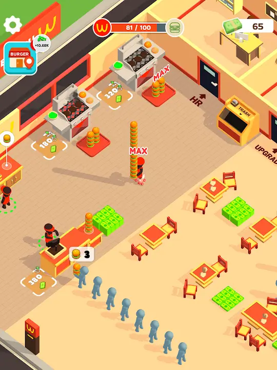 Burger Please MOD APK 5Play